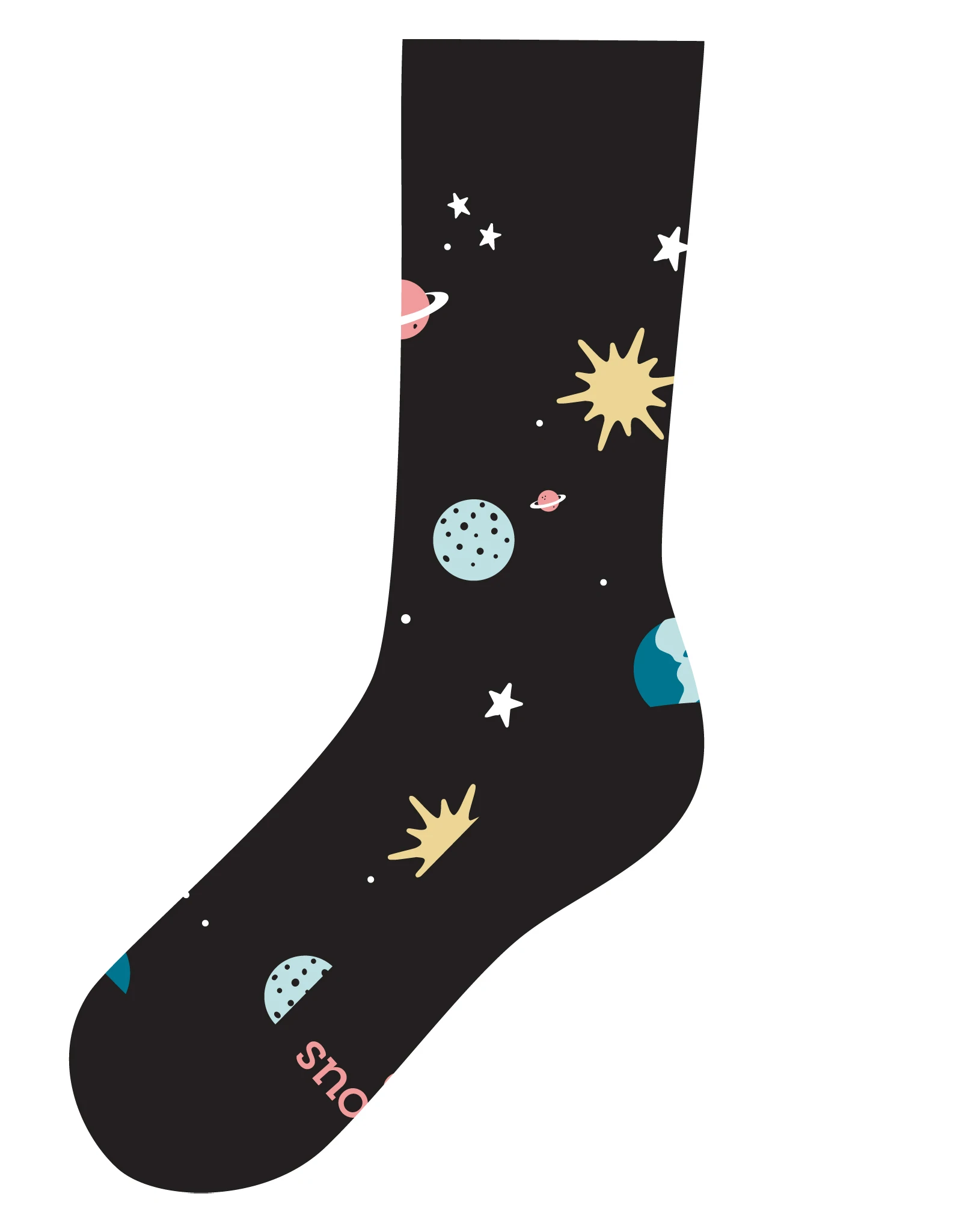 Conscious Step Socks that Support Space Exploration (Planets)