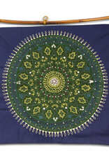 Ten Thousand Villages Canada Navy Medallion Wall Hanging