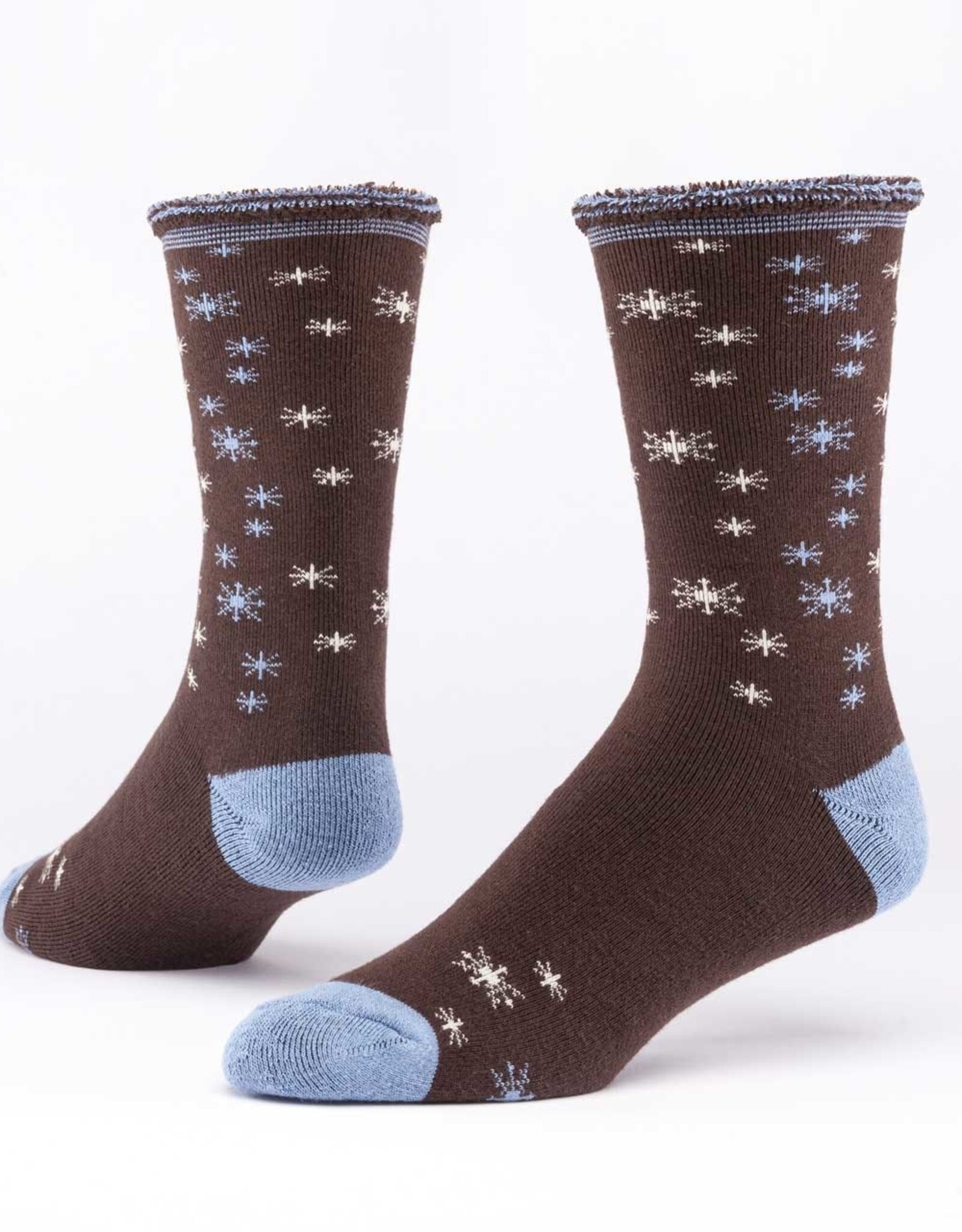 Maggie's Organics Wool Snuggle Socks (Snowy Roast)