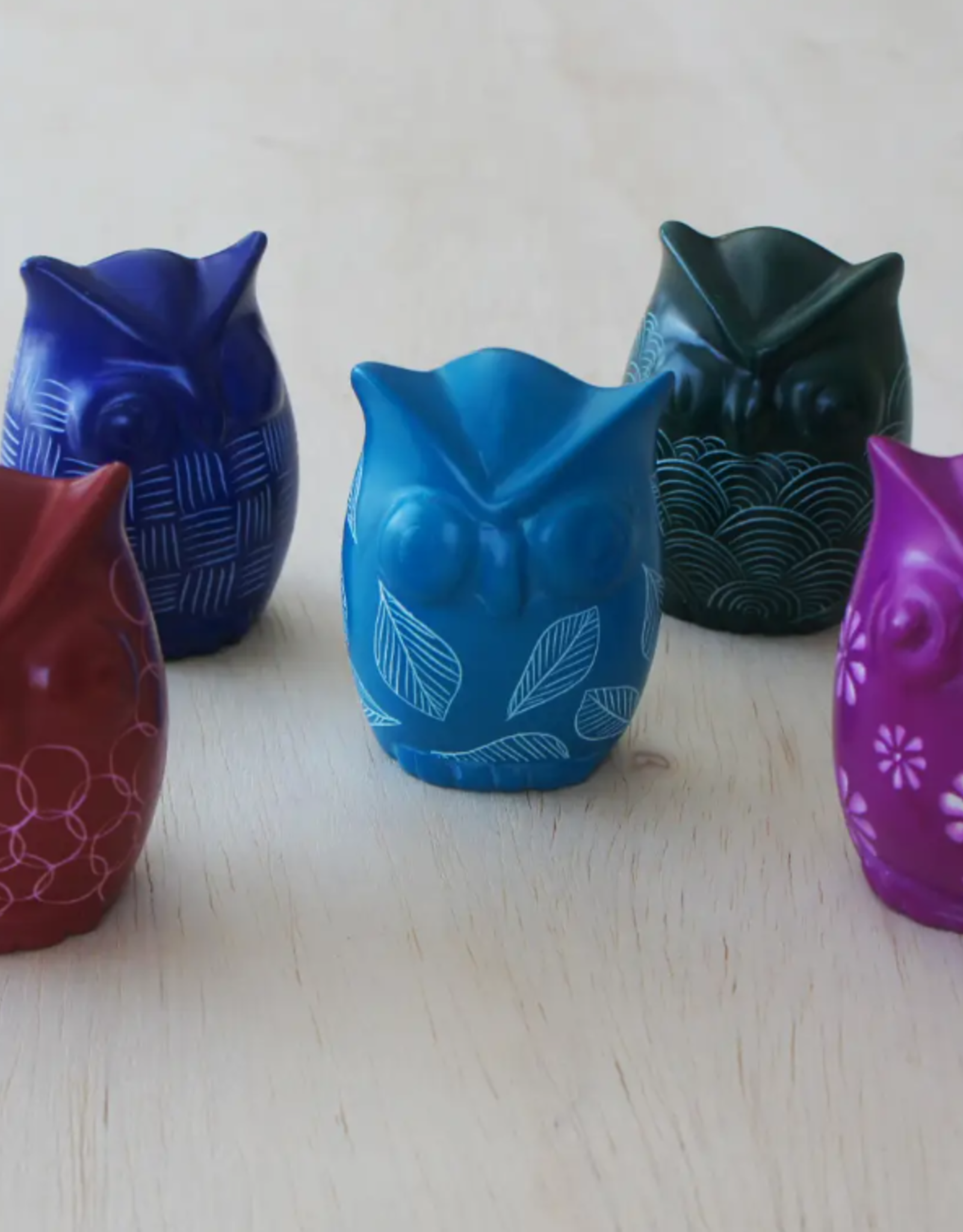 Venture Imports Soapstone Owl