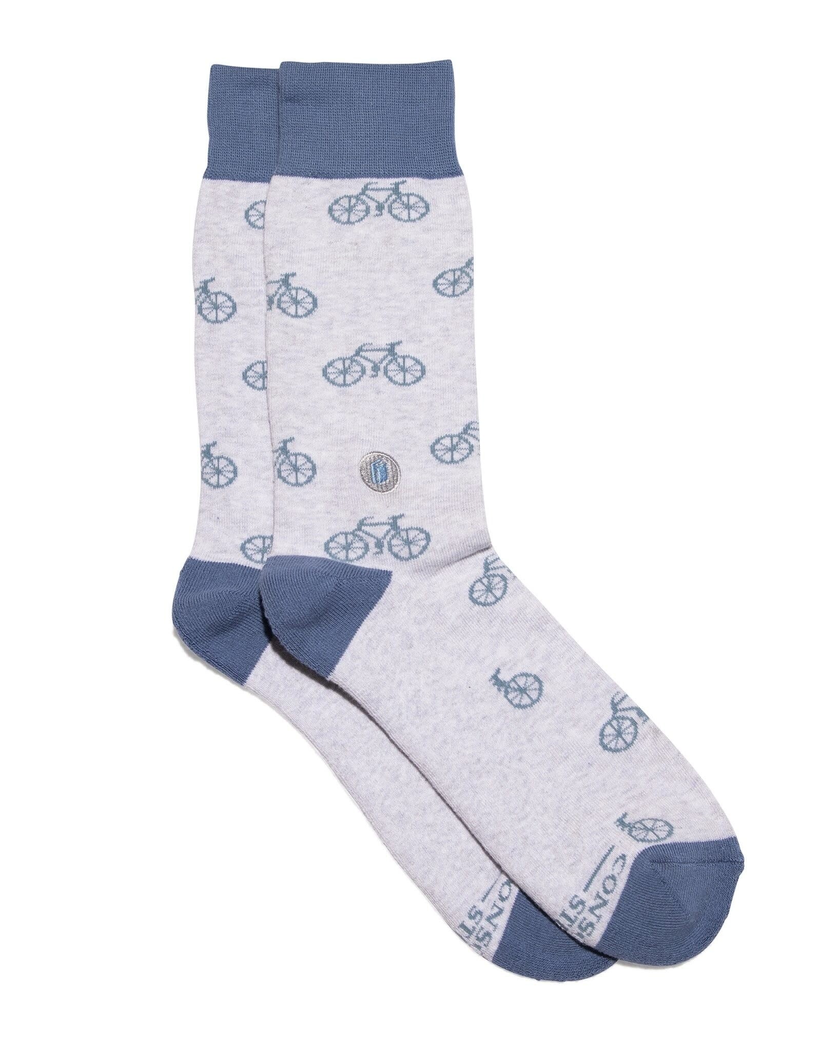 Conscious Step Socks that Give Books (Bicycle)