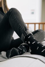 Conscious Step Socks that Save Dogs (Black)
