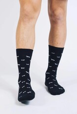 Conscious Step Socks that Save Dogs (Black)