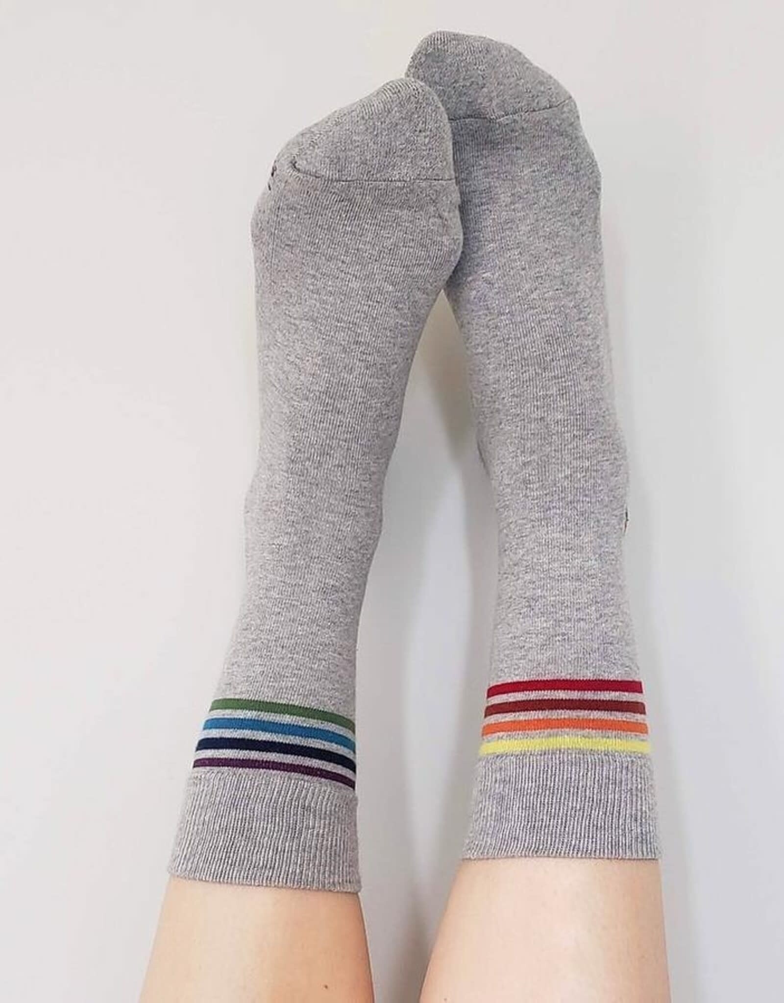 Conscious Step Socks that Save LGBTQ Lives (Gray)