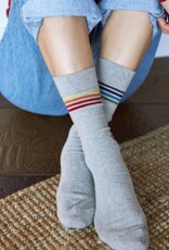 Conscious Step Socks that Save LGBTQ Lives (Gray)