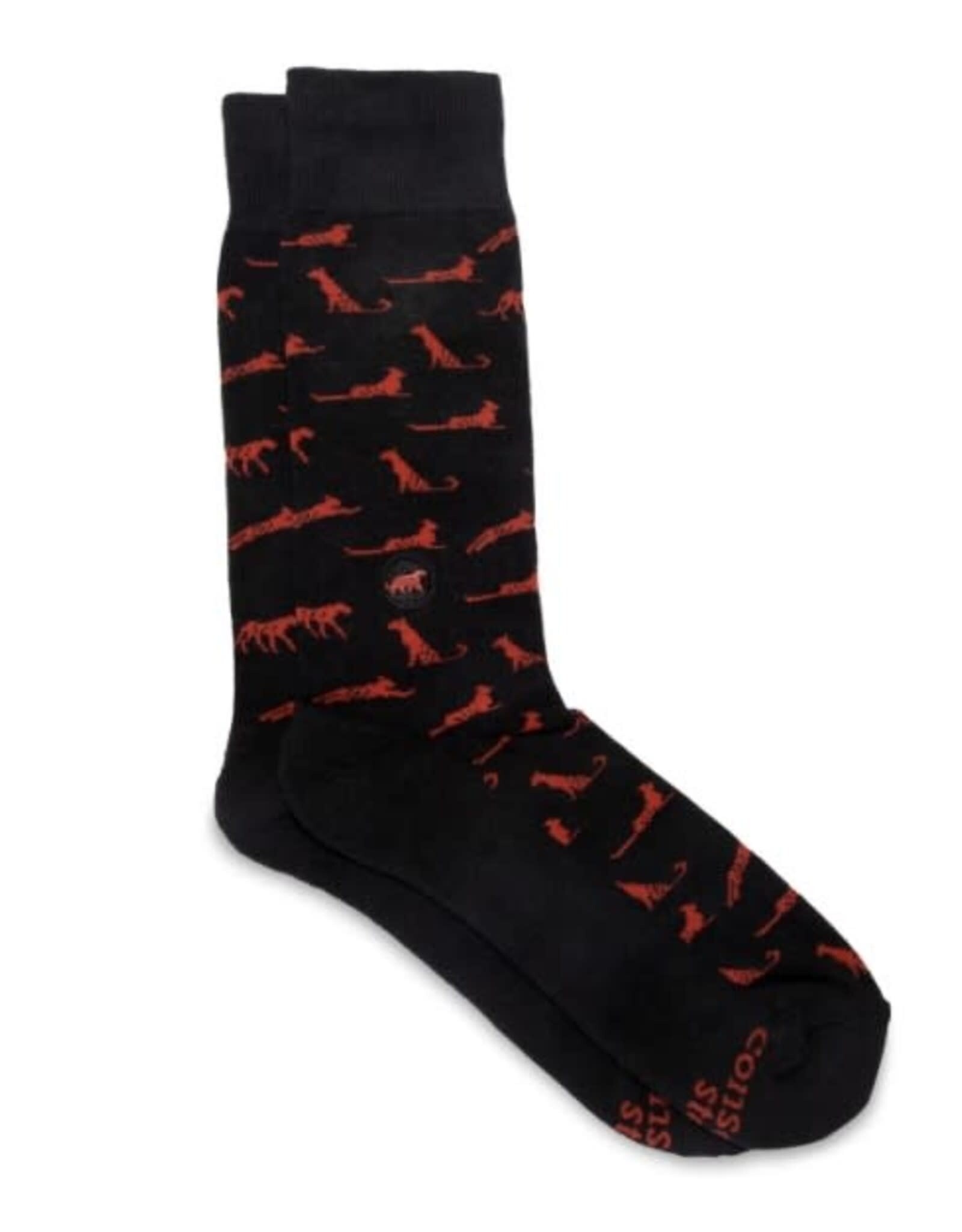 Conscious Step Socks that Protect Cheetahs (Cheetahs)