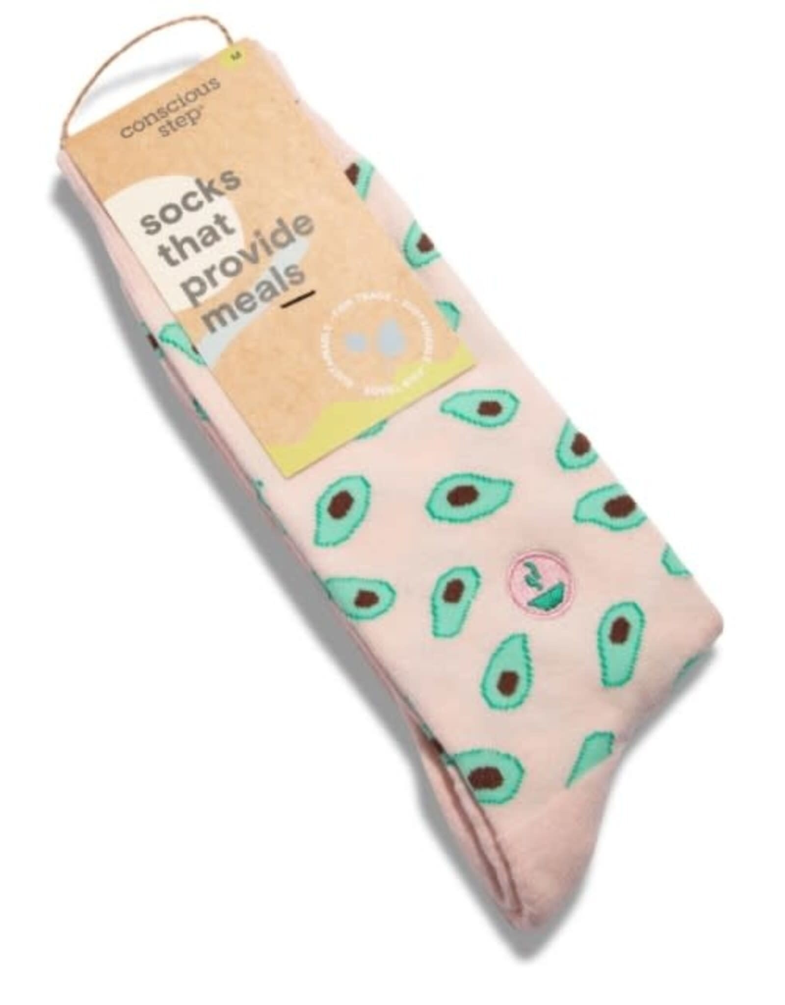 Conscious Step Socks that Provide Meals (Avocado)