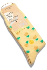 Conscious Step Socks that Provide Meals (Pineapples)