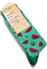 Conscious Step Socks that Provide Meals (Watermelon)