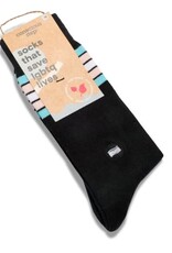 Conscious Step Socks that Save LGBTQ Lives (Trans Flag)