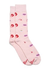 Conscious Step Socks that Save LGBTQ Lives (Pink Lips)