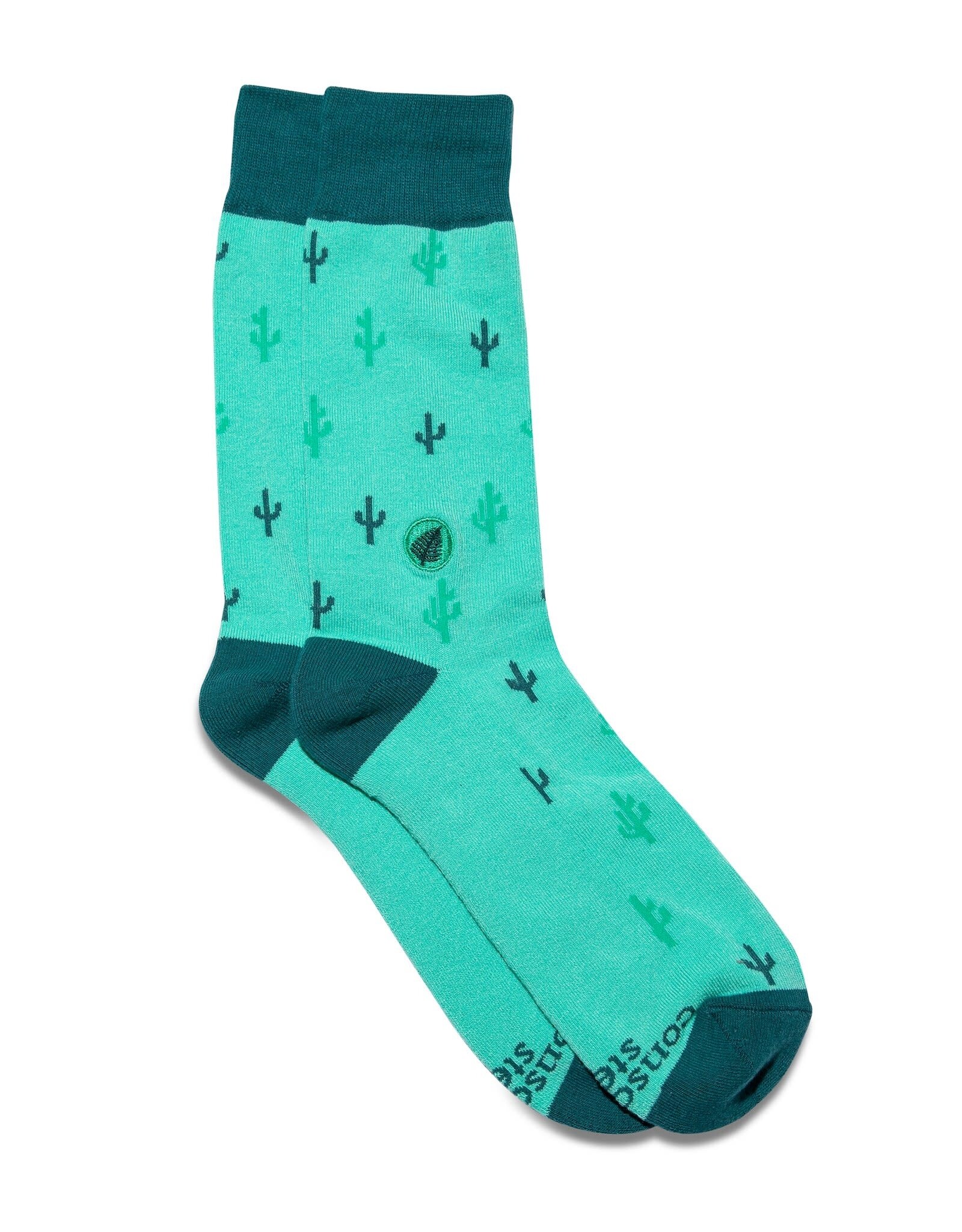 Conscious Step Socks that Protect Tropical Rainforests (Cacti)