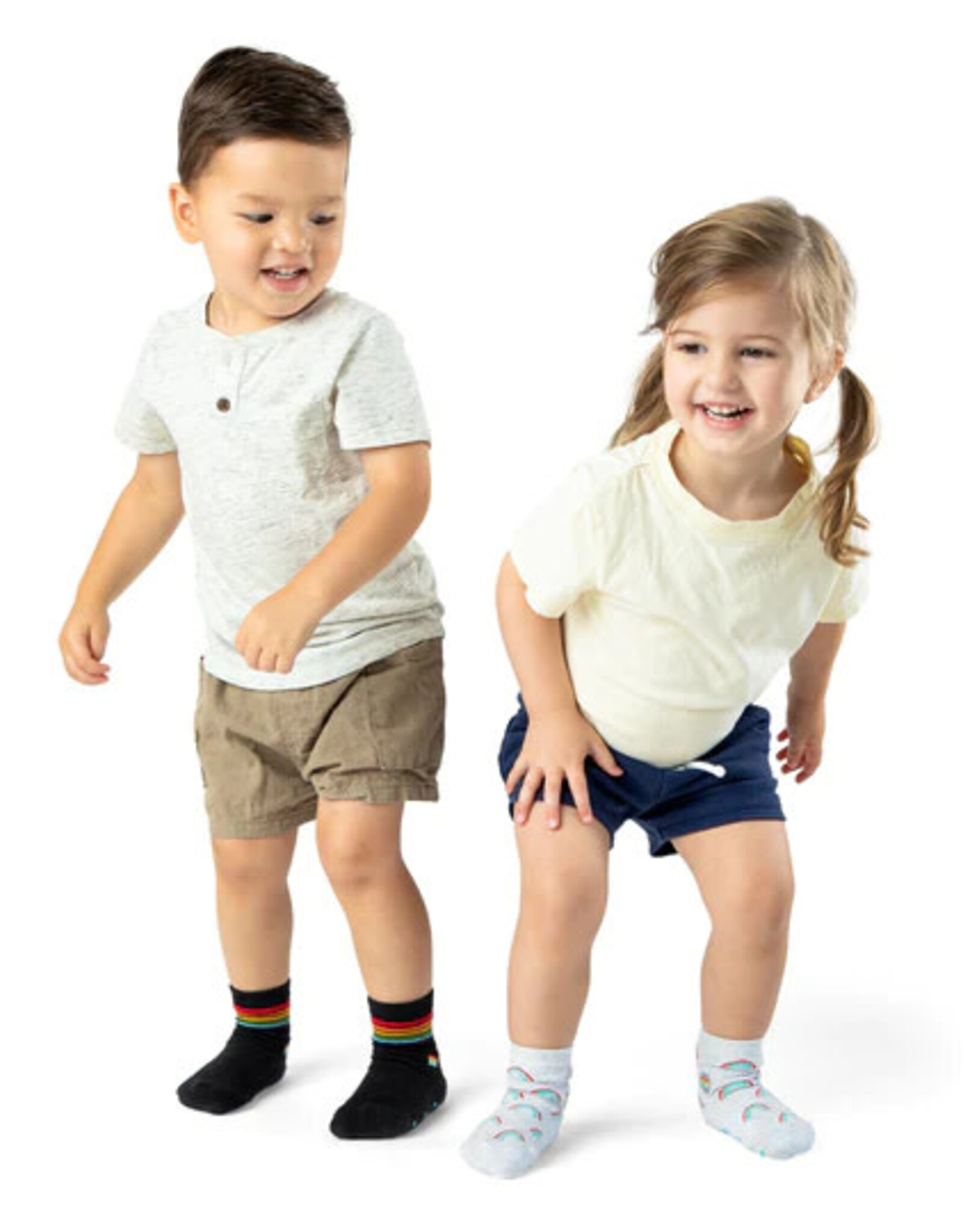Conscious Step Kids Socks that Save LGBTQ Lives (Rainbows)