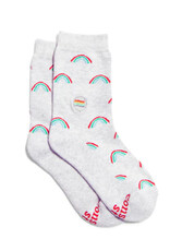 Conscious Step Kids Socks that Save LGBTQ Lives (Rainbows)