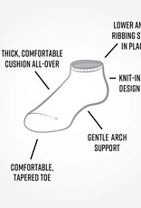 Maggie's Organics Footie Socks (Fuchsia Pinstripes)