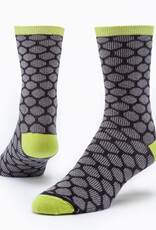 Maggie's Organics Bee Keeper Crew Socks (Black & Grey)