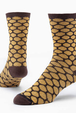 Maggie's Organics Bee Keeper Crew Socks (Yellow & Black)