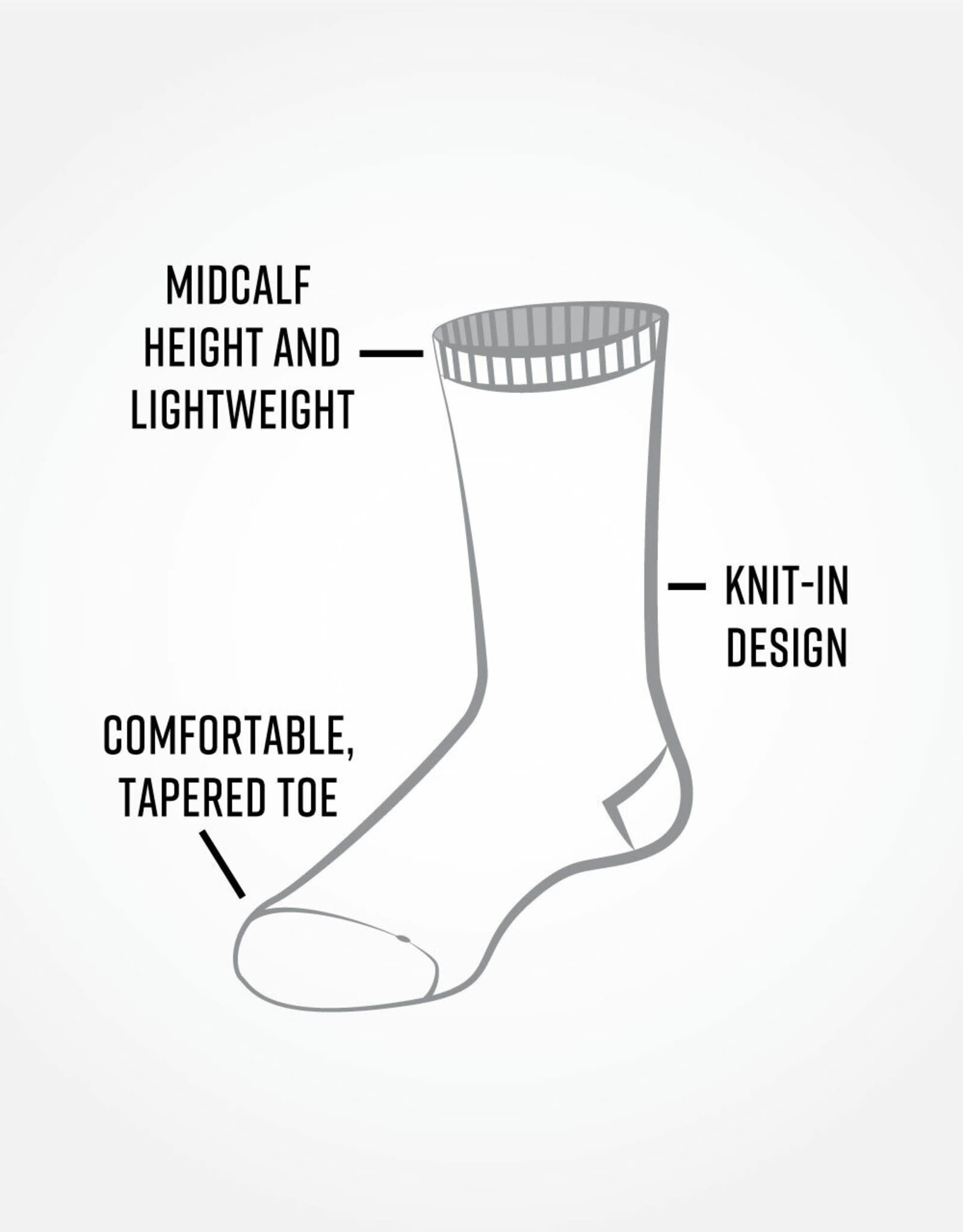 Maggie's Organics Bee Keeper Crew Socks (Navy & Blue)