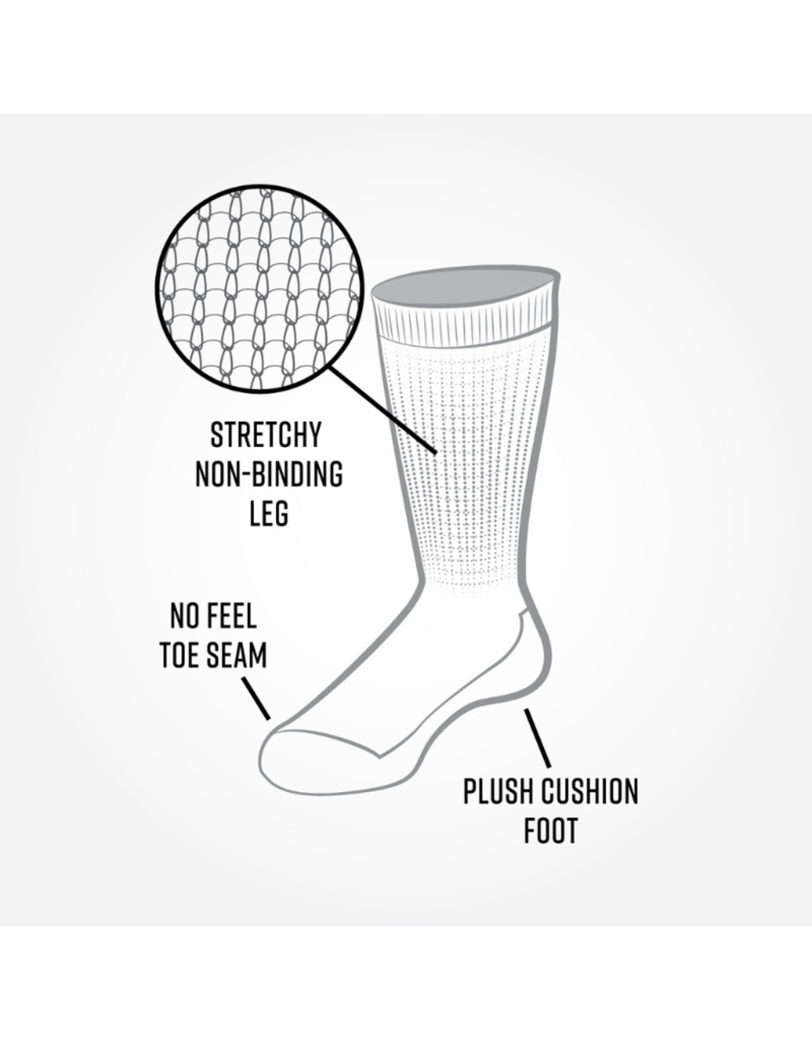 Maggie's Organics Diabetic Socks (Cream)