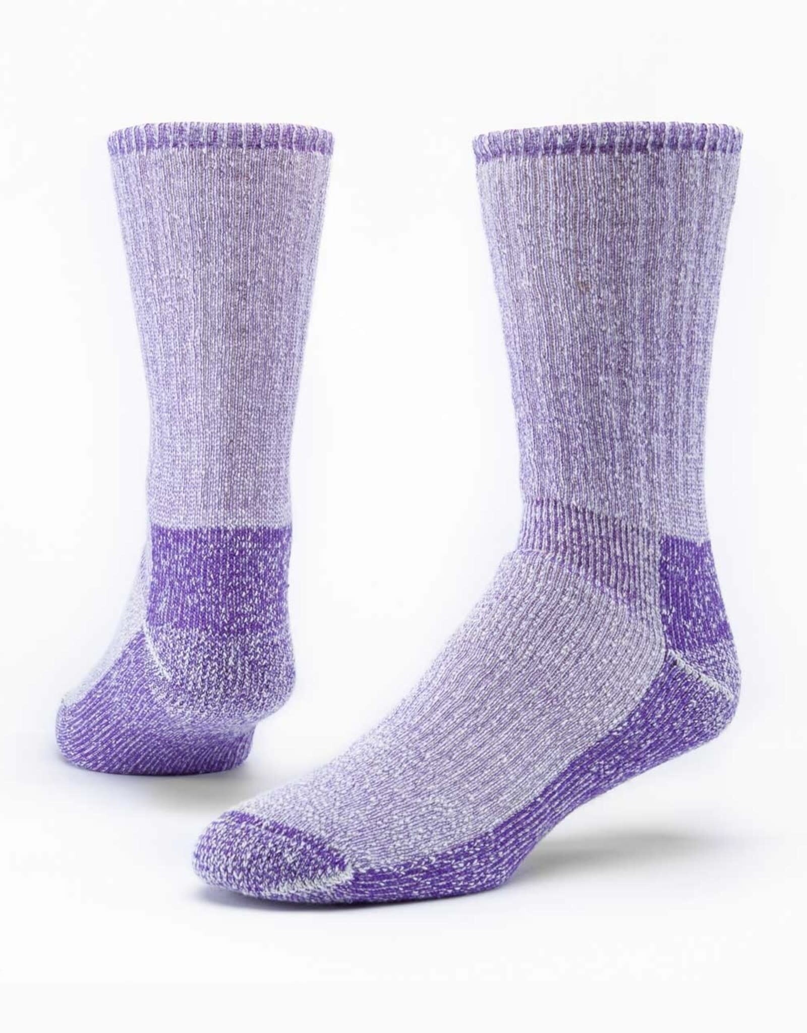 Maggie's Organics Mountain Hiker Socks (Purple)