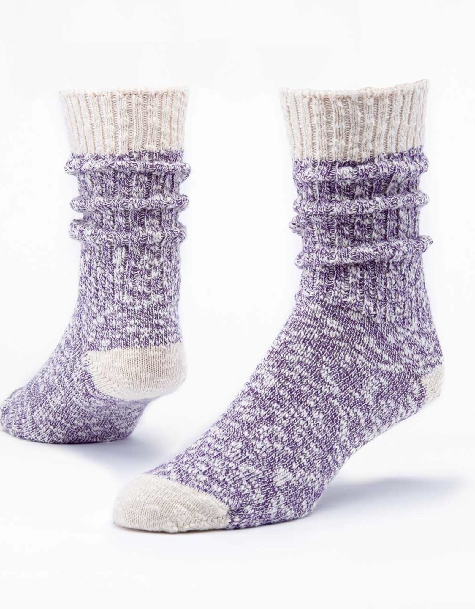 Maggie's Organics Ragg Socks (Purple)