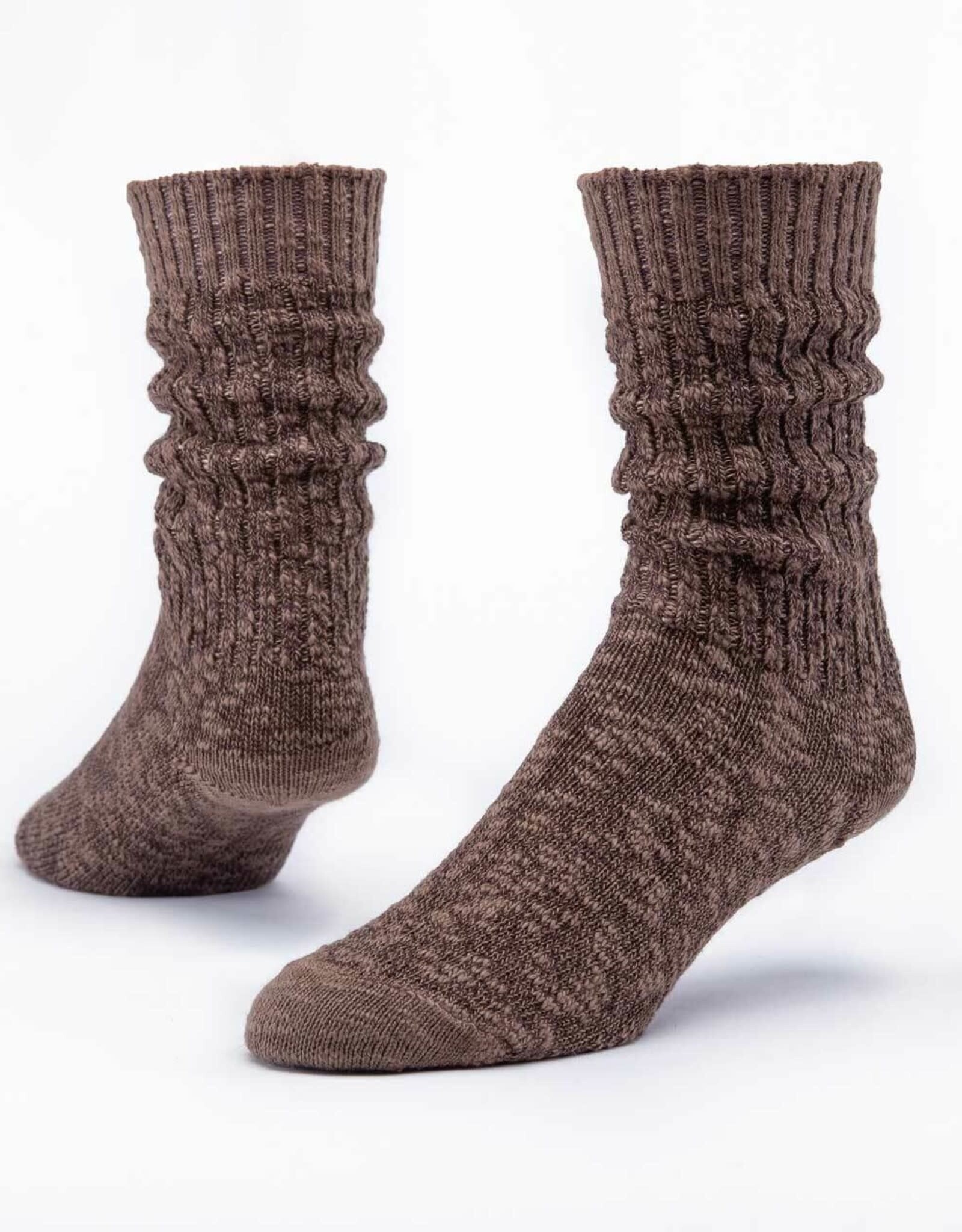 Maggie's Organics Ragg Socks (Solid Chestnut)