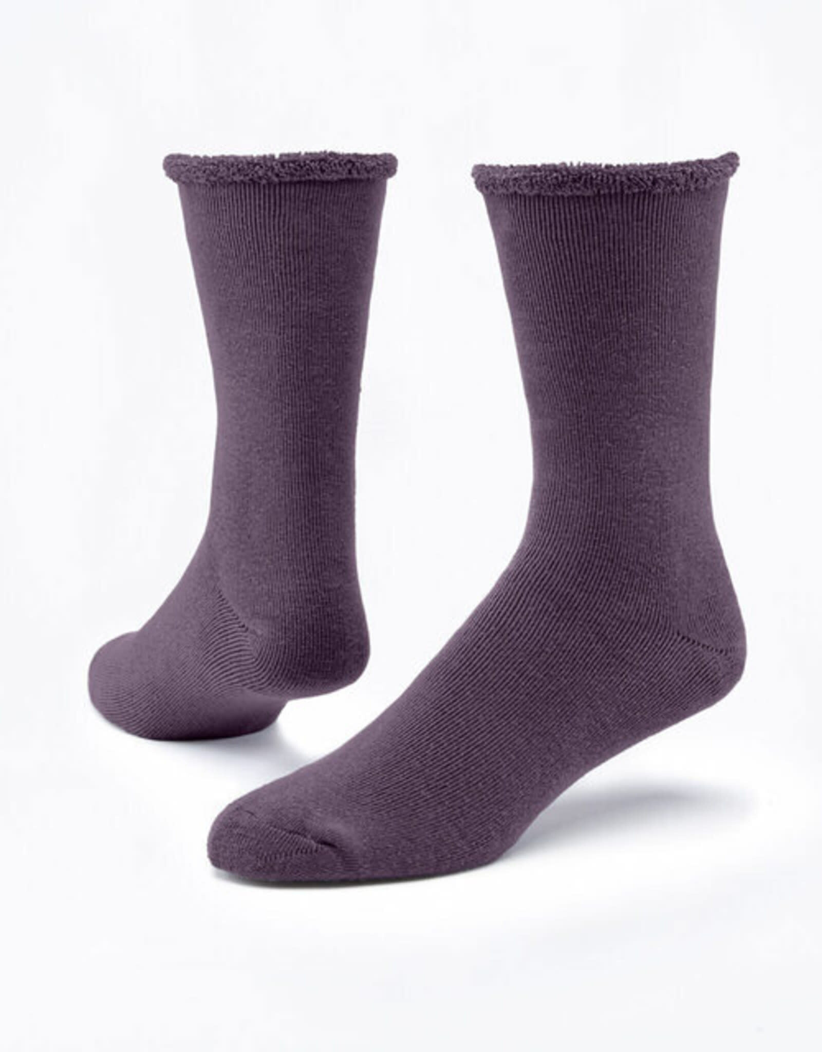 Maggie's Organics Snuggle Socks (Eggplant)