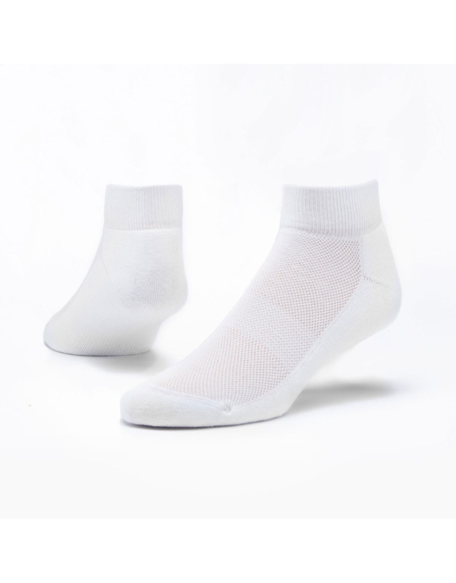 Maggie's Organics Sport Socks Ankle (White)