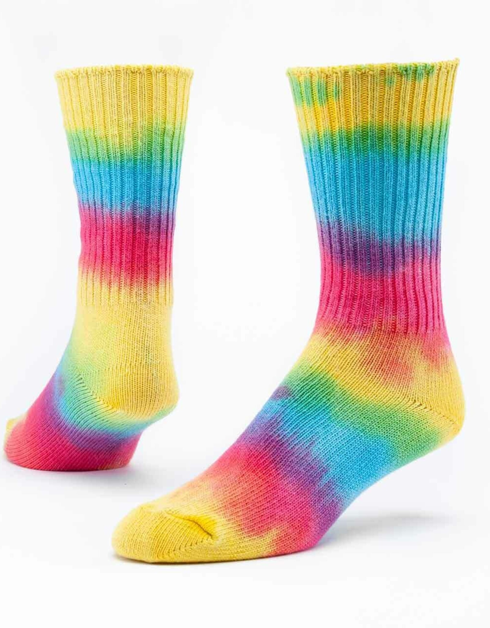 Maggie's Organics Cotton Crew Socks  Tie-Dye (Light)