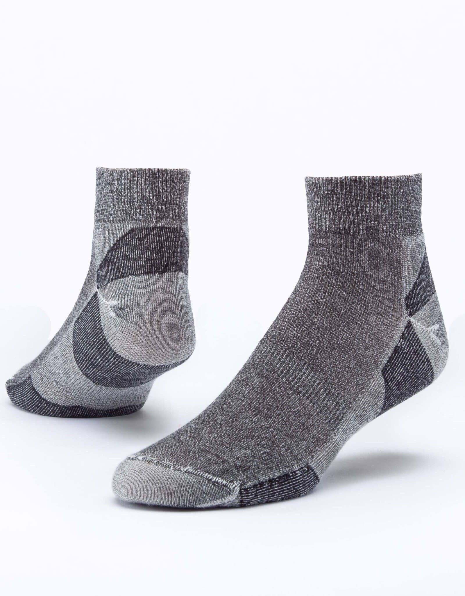 Maggie's Organics Urban Hiker Wool Ankle Socks (Black)