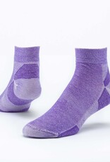 Maggie's Organics Urban Hiker Wool Ankle Socks (Purple)