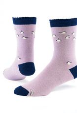 Maggie's Organics Wool Snuggle Socks (Penguin Rose)