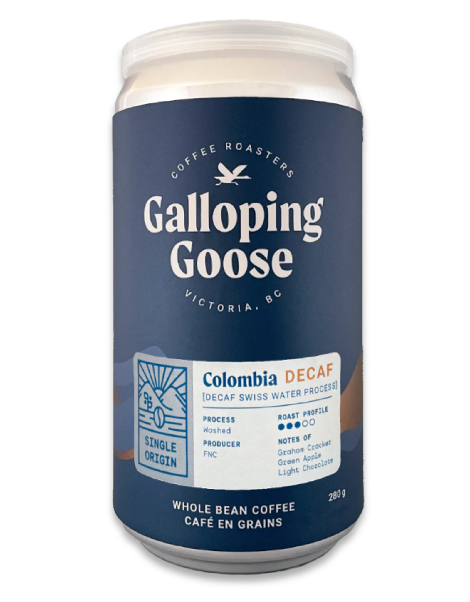 Galloping Goose Colombia Decaf Coffee