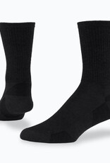 Maggie's Organics Urban Hiker Wool Crew Socks (Black)