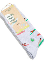 Conscious Step Socks that Save Dogs (Surfing)