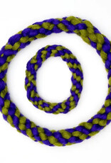 Dharma Dog Karma Cat Rope Ring Toy Purple/Green