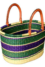 African Market Baskets Woven Market Basket