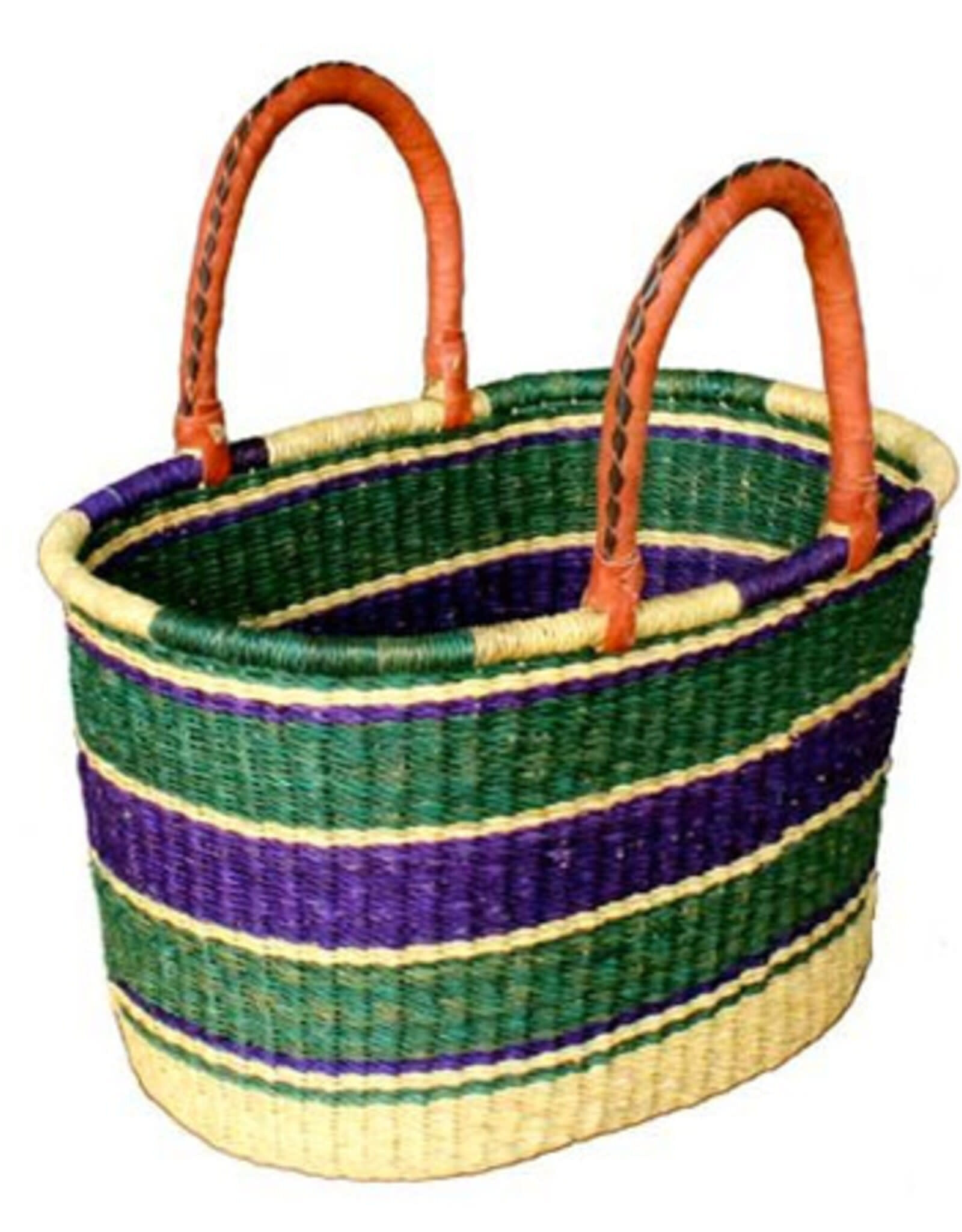 African Market Baskets Woven Market Basket