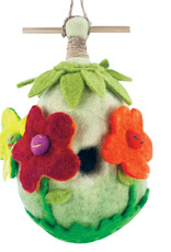 dZi Handmade Friendly Flower Birdhouse