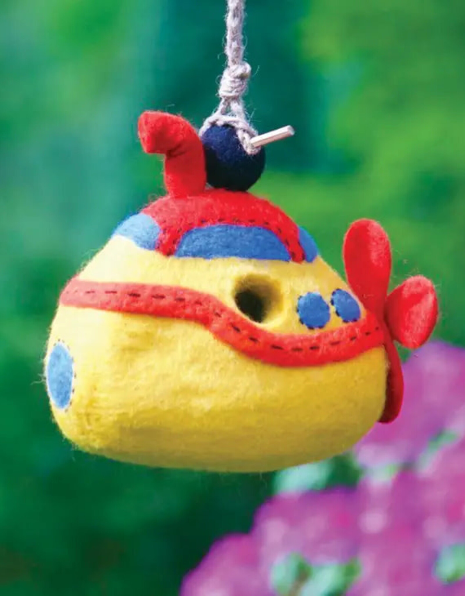 dZi Handmade Bubbly Sub Birdhouse