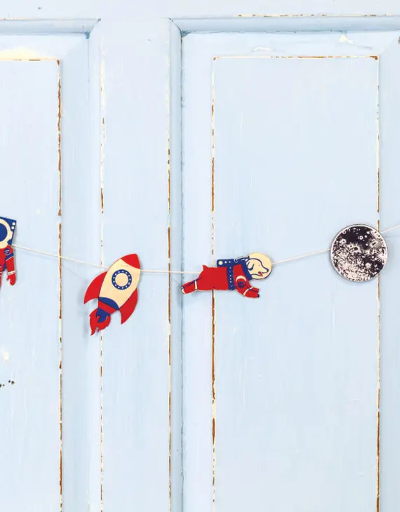 dZi Handmade Space Adventure Paper Garland