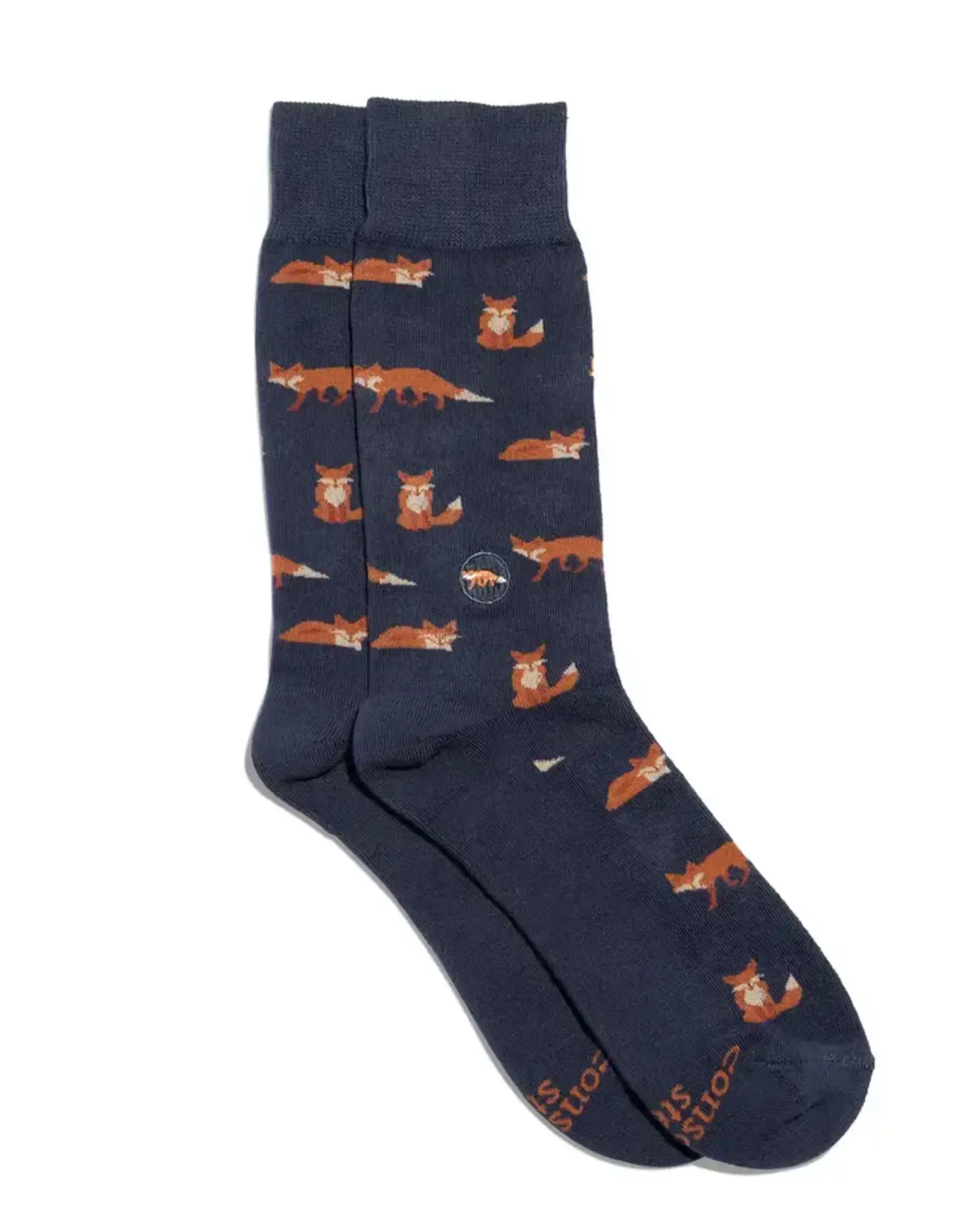 Conscious Step Socks that Protect Foxes