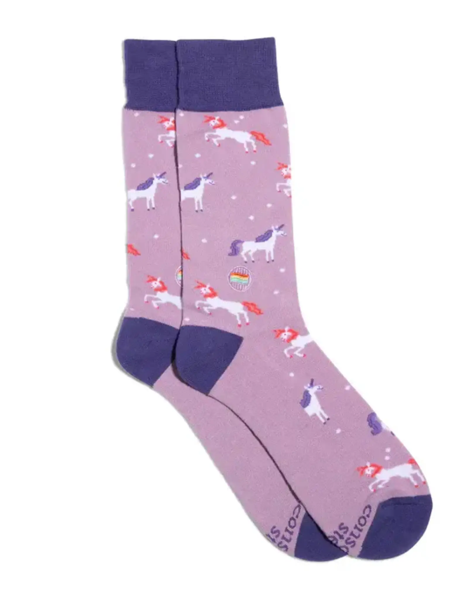 Conscious Step Socks that Save LGBTQ Lives (Unicorns)