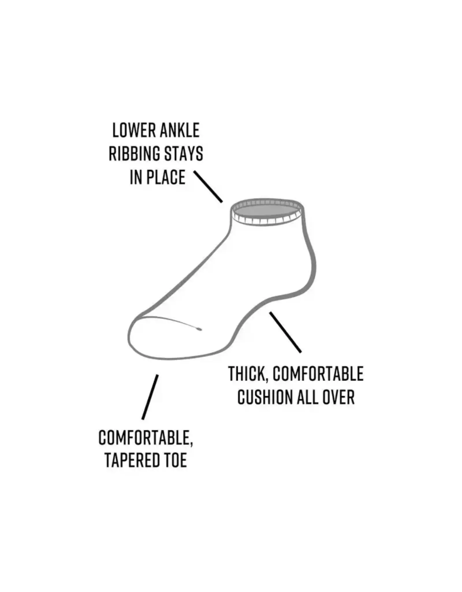 Maggie's Organics Footie Socks (Butterfly)