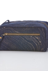 Serrv Recycled Denim Dopp Bag