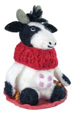 dZi Handmade Sliding Bessie Ornament