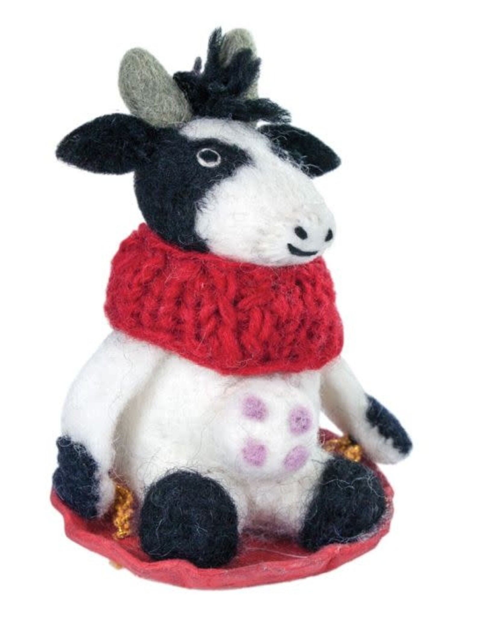 dZi Handmade Sliding Bessie Ornament