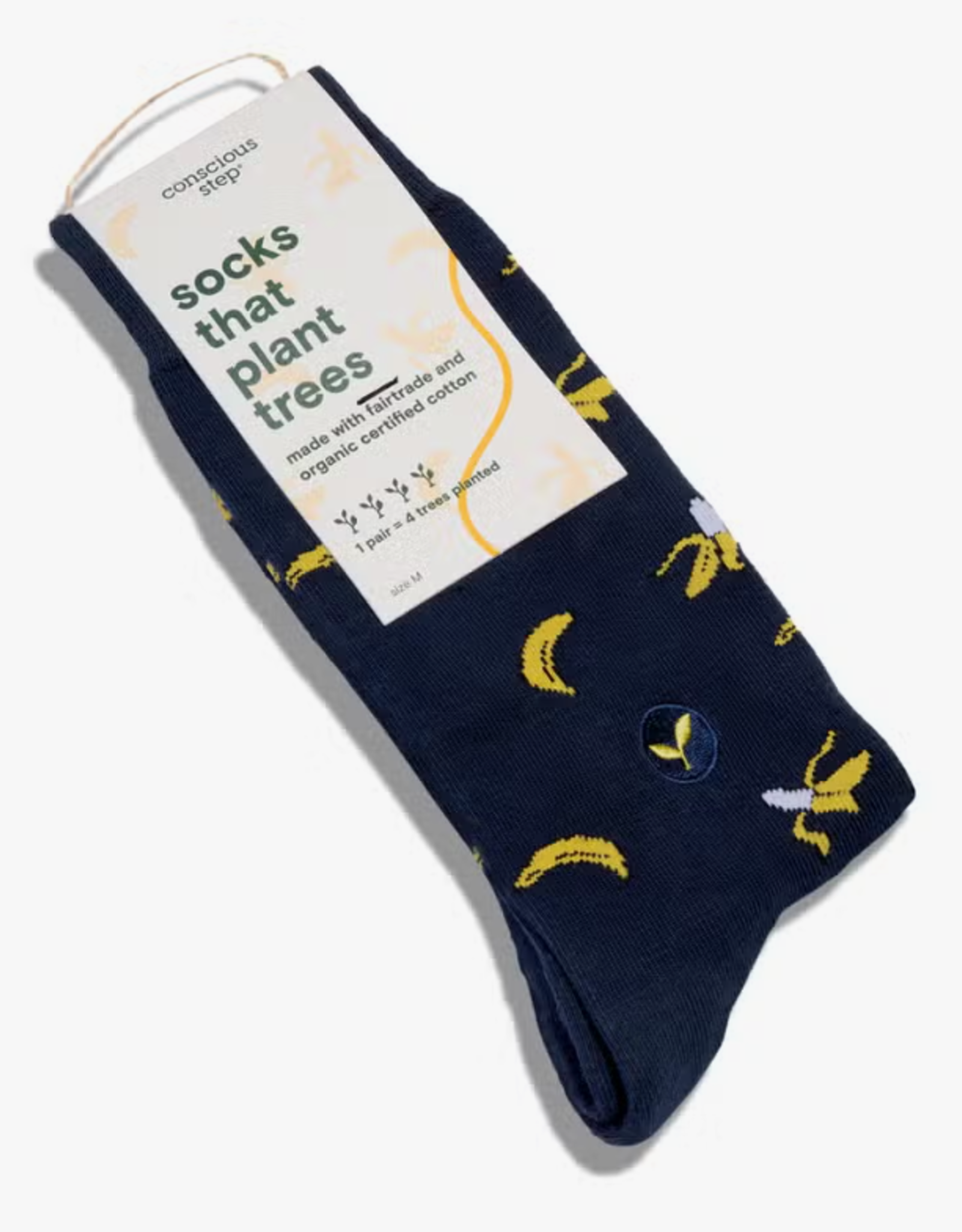 Conscious Step Socks that Plant Trees (Black Bananas)