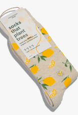 Conscious Step Socks that Plant Trees (Beige Lemons)