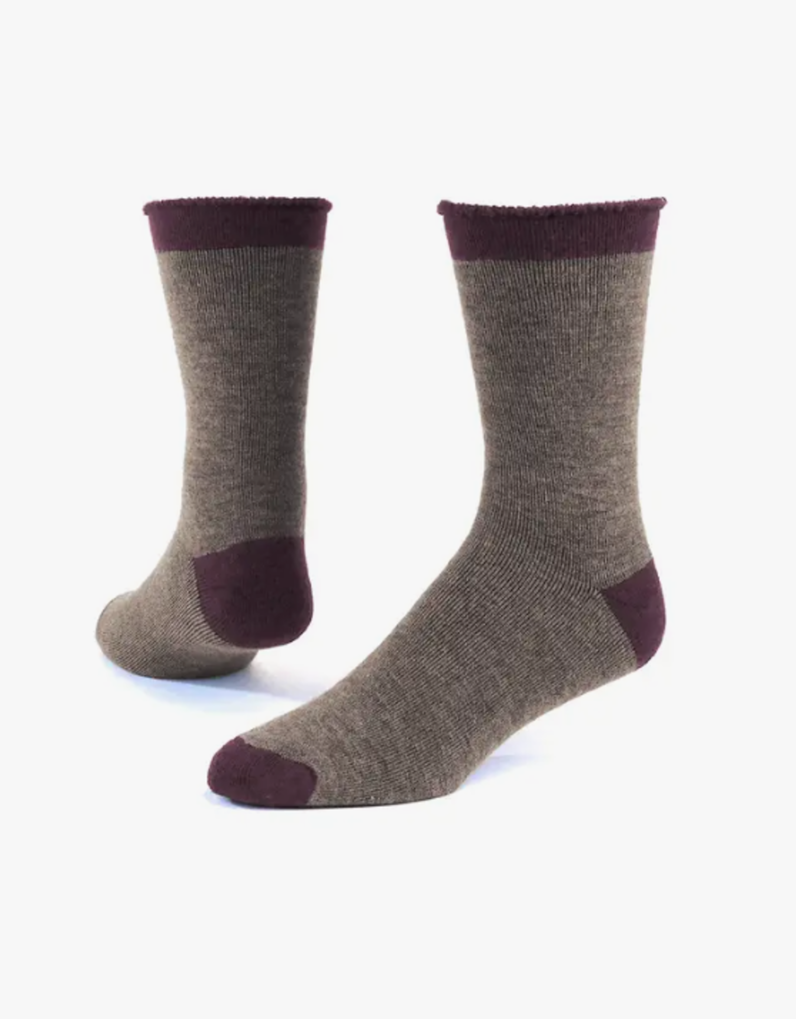 Maggie's Organics Wool Snuggle Socks - Heather Dove
